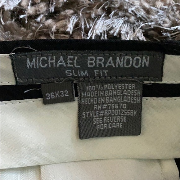 Michael Brandon pin stripe dress pants - Picture 5 of 6